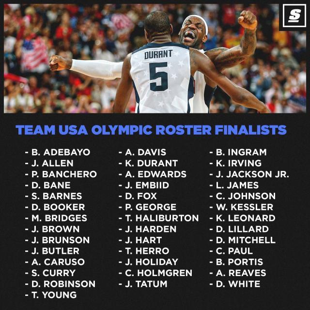 手机网游-NBA巨星瞄准巴黎奥运，詹杜恩库已经锁定席位？